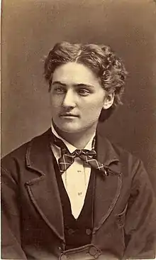 Olive San Louie Anderson in the 1870s