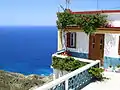 Balcony with view to the ocean