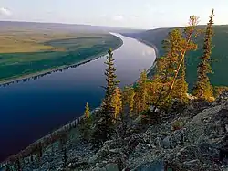 Olyokma river, Olyokminsky District