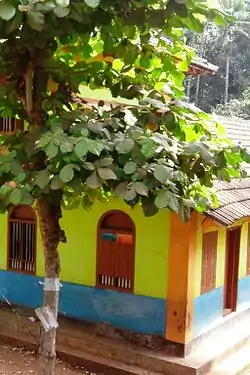 Old building of Mansha'ul Uloom Arabic College, Omanoor.