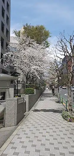 Onmayadani slope, Sanbanchō, Chiyoda