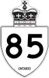 Highway 85 marker