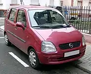 Opel Agila pre-facelift