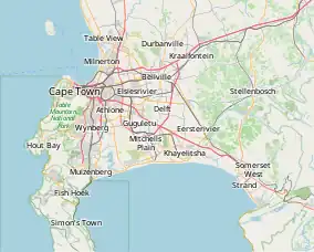 Groote Schuur is located in Cape Town