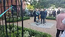 Opening of Pankhurst Centre Garden, September 2018