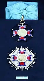 Order of the Republic of Serbia on ribbon