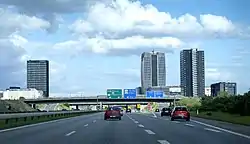 Developing skyline of Ørestad