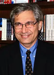 Image 47Orhan Pamuk, winner of the 2006 Nobel Prize in Literature. (from Culture of Turkey)