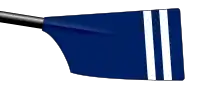 Image showing the rowing club's blade colours