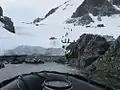 Landing beach at chinstrap penguin colony near Orne Harbor