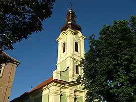 Reconstructed Holy Nikolai Orthodox Church in the city centre.