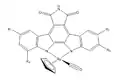 General Structure of Organoruthenium inhibitor