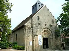 The church of Saint-Hilaire, in Orval