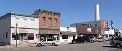 Downtown Osceola: north side of courthouse square