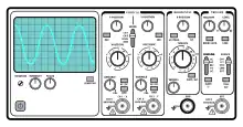 Standard Oscilloscope Front Panel