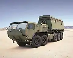 Oshkosh LVSR MKR18 cargo with unarmored (A-kit) cab