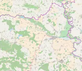 Valpovo is located in Osijek-Baranja County