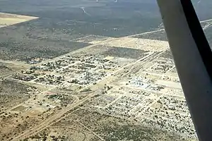 Aerial view of Otavi (2018)