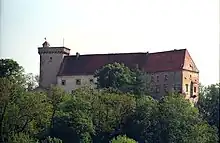 He rebuilt the Castle in Otmuchów, after devastation during the Thirty Years' War.