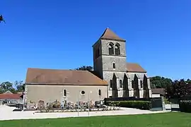 The church in Ouges