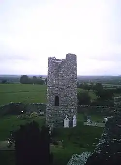 Photo of Oughterard Irish Round Tower, County Kildare, Ireland