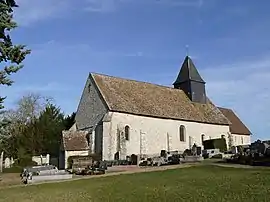 The church in Oulins