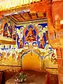 Outdoor shrine at Thagthok Gompa