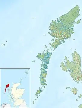 Vacsay is located in Outer Hebrides