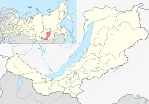 Treskovo is located in Republic of Buryatia