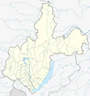 Bolshoy Lug is located in Irkutsk Oblast