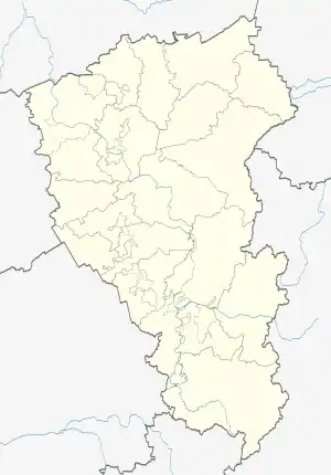 Tashtagol is located in Kemerovo Oblast