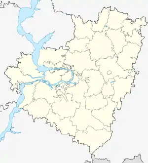 Kinel is located in Samara Oblast