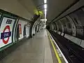 Southbound platform looking north. It is directly below the northbound platform.