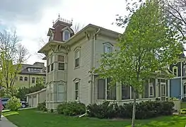 The Ovren House, part of the Southwest Side Historic District