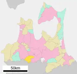 Location of Ōwani