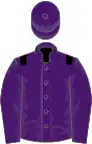 Purple, black epaulets