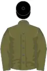 Khaki, black cap