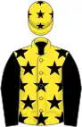 Yellow, black stars and sleeves