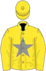 Yellow, grey star