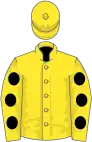 Yellow, black spots on sleeves