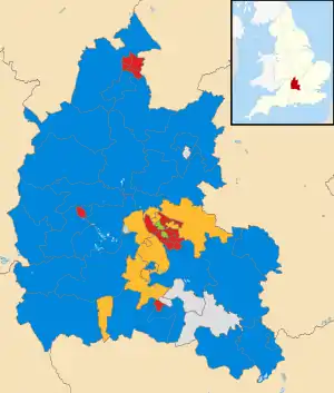 2013 results map