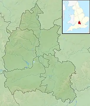 Battle of Chalgrove Field is located in Oxfordshire