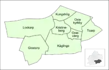 Oxie's neighbourhoods