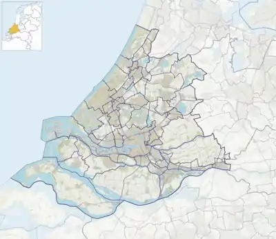 Numansdorp is located in South Holland