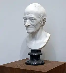 Bust of Voltaire, 1778, Musée des Beaux-Arts d'Angers