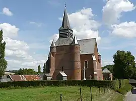 The fortress church of Burelles