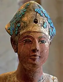 Statuette of Ramesses II, 19th dynasty, Musée du Louvre.