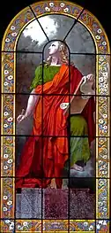 "Saint John the Evangelist". by Lobin workshop in Tours  (1883)