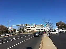 Intersection of Bustleton Pike and Bridgetown Pike in Feasterville