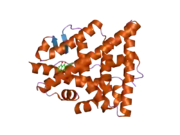 1x7r: CRYSTAL STRUCTURE OF ESTROGEN RECEPTOR ALPHA COMPLEXED WITH GENISTEIN